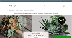 Desktop Screenshot of natureflores.com.br